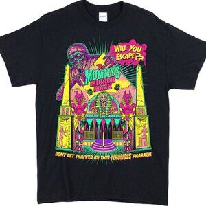 NWOT Mummy’s Mirror Maze Graphic Tee Mens L T-Shirt, Monsters, Halloween